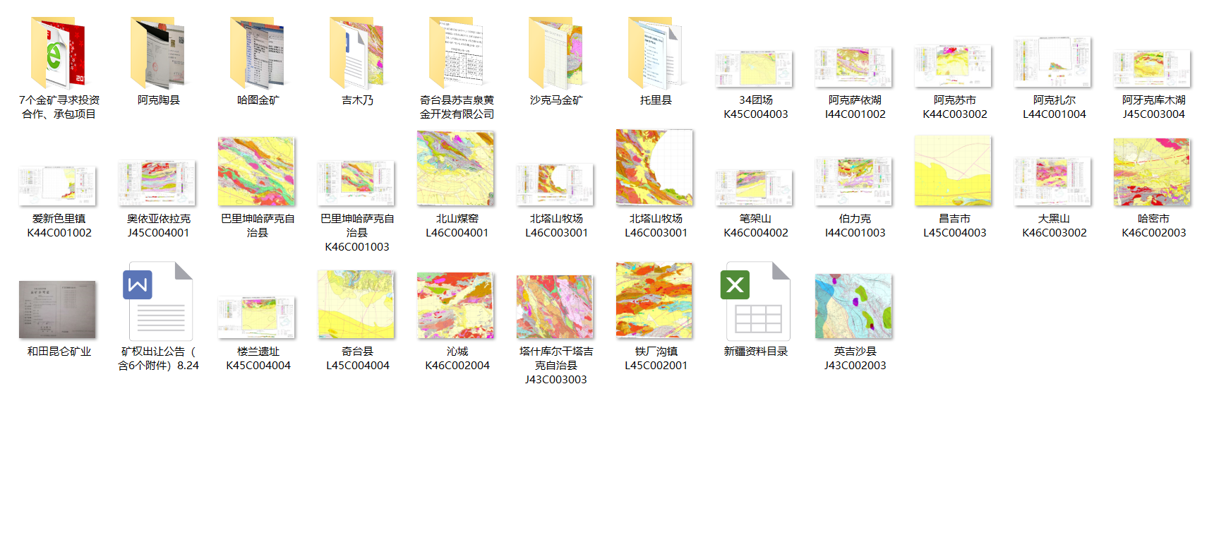 新疆金礦預(yù)測